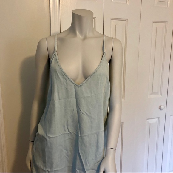 Blue denim dress - Picture 4 of 5